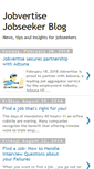 Mobile Screenshot of jobseeker-blog.jobvertise.com